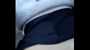 Preview 4 of Negrodick Woodssex - Puta caliente recibe leche y nalgadas. Creampie al aire libre