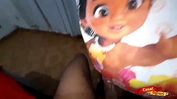 Preview 2 of Submissive Sissy Slut Omegle - A pequena enteada brasileira adora anal mais do que tudo no mundo