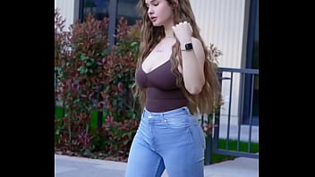 Preview 1 of Big Breasted Momma - Just a casual walk :)