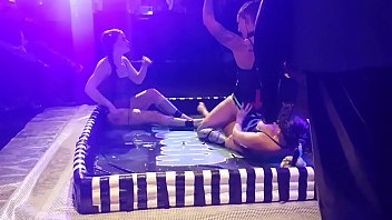 Preview 2 of Sunny Leone Fucking Black Man - Nadia white lesbian oil wrestling
