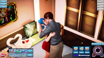 Preview 2 of Blackmen Farts - Blue haired beauty gets fucked silly