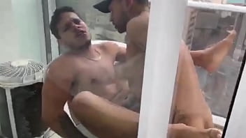 Preview 4 of Tamil Actor Suriya Pirn Video - ERA S&Oacute_ UMA VISITA NA CASA DO MEU AMIGO CAIO MAS ACABEI COMENDO ELE NA VARANDA DO APARTAMENTO