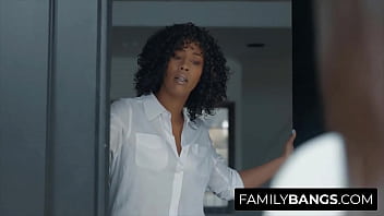 Preview 1 of Julie Vlad - FamilyBangs.com ⭐ Visiting her Best Friend&#039_s Lesbian Stepmom,  Misty Stone,  Vina Sky