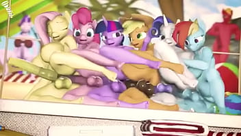 Preview 1 of Cite Girl Fucking - MLP Futa: The Mane Sex