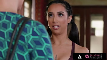 Preview 1 of Indian Xxxlibmobi - ALLGIRLMASSAGE Stacked MILF Ryan Keely Doesn&#039_t Like To Be Messed With