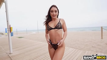 Preview 2 of Manturock - Sara Gets Banged By The Beach