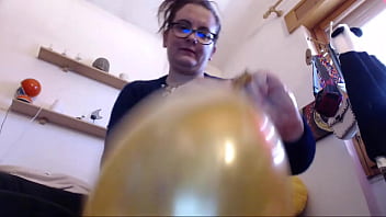 Preview 2 of American Fuck In Bus - Big wet orgasm for these big balloons inflated together with you