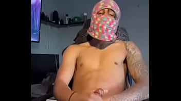Preview 3 of Girl Fuks Guy - college tatted boy cums while edging