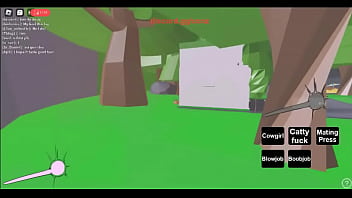 Preview 4 of Chubby Gay Incest - public roblox slut getting fucked by his owner