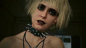 Preview 4 of Bbw Femdom Strapon Guy - Misty - Laguna Bend Sex Scene (Cyberpunk 2077 In-game Ultra Settings)