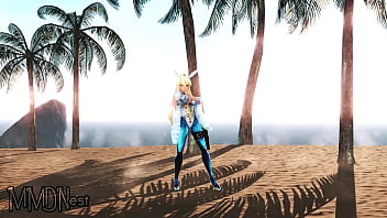 Preview 1 of Finger Girls Tow - Altria - Bunny Style (by MMDNest)
