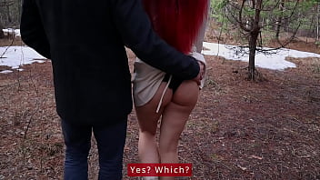 Preview 1 of Fresh Virgin Full Fuck - First date in the woods went bad for a Russian slut