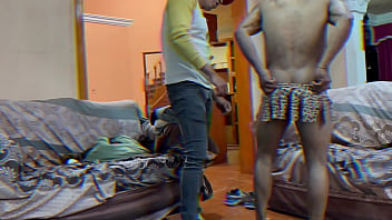 Preview 2 of Ibu Sama Paman - Para esto pago mis clases privadas de entrenamiento en casa,  para comer rico
