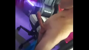 Preview 4 of Stripptiz Dance - Teen stud shows off his big cock for the camera!