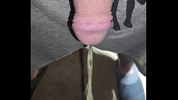 Preview 2 of Cum In Pregnant - Late night pissing off the sidewalk