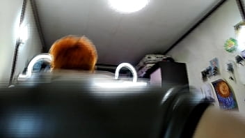 Preview 2 of Ibu Tiri F Dapur D Perkosa - Wild sex with lustful redhead mature bitch! Cock in pussy close-up,  finger in the anus,  deepthroat of an experienced whore and more!