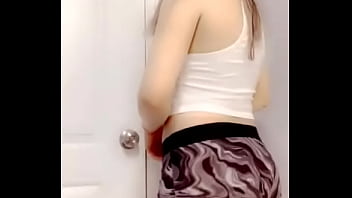 Preview 2 of Hot Basty Mom - Teasing Latina with underwear for bbc