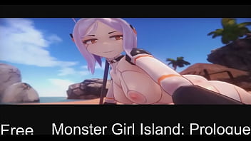 Preview 1 of Ivy Ibe Velo - Monster Girl Island: Prologue episode01