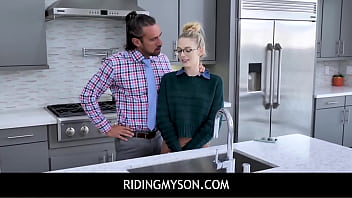 Preview 1 of Food Fetish Messy - Stepdad banging his sexy hot stepdaughter Lily Larimar
