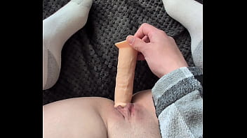 Preview 1 of Full Sex Movi Italian - POV thick white girl fucking her toy