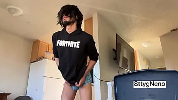 Preview 1 of Monsantomons - The best student in the class strips naked every day and masturbates