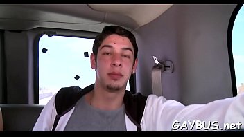 Preview 2 of Megan Raen Gangbang - Free semen during wild homosexual sex