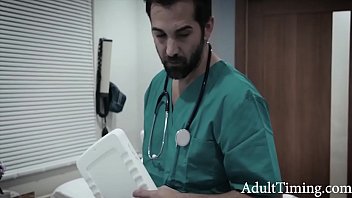 Preview 1 of Blonde Betty - Pervert Doctor Gives Teen A Vaginal Probe- Arya Fae