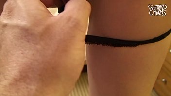Preview 2 of Girl Small Arab - 18 Year Old Newbie Fucks a Thick Cock