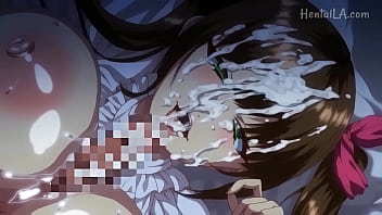 Preview 3 of Big Cans - Jashin Shoukan Inran Kyonyuu Oyako Ikenie Gishiki succubus tetona hentai manipula a hombre con cinturon de castidad