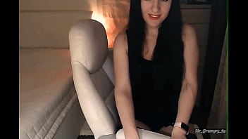 Preview 1 of Son Kidnap Mo - JuliannaSmiles aka Tamarra Roman Chair to Bed Stockings &amp_ Sexy Lingerie Tease
