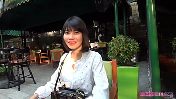 Preview 1 of Webcam Stripping Mature - Thai girl has her hairy pussy filled with cum