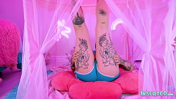 Preview 2 of Big Erotic Ass - INSERTED Demi Novak&#039_s face gets plastered