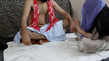 Preview 2 of Lancashire Slag - Dhongi Baba Sari Raat Ma Ko Chodta Rha New Web series With Clear Hindi Audio Video Full HD