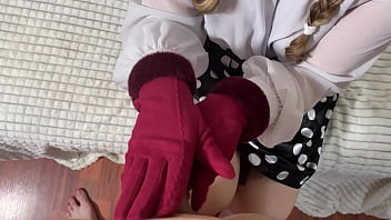 Preview 1 of Video Xx Xx - Handjob from naughty coed to juicy cumshot