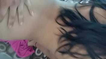 Preview 2 of Mom And Son Sexon Kitchen - Me follo a mi mejor amiga