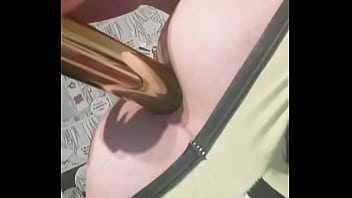 Preview 2 of Schoolgirl Type Lol - Amateur Teen take dildo in ass