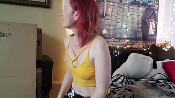 Preview 1 of Tiny Titty Kitty In Panties - Unboxing Amazon wish list gift from a fan