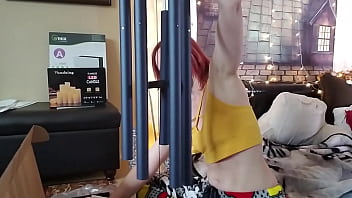 Preview 4 of Tiny Titty Kitty In Panties - Unboxing Amazon wish list gift from a fan