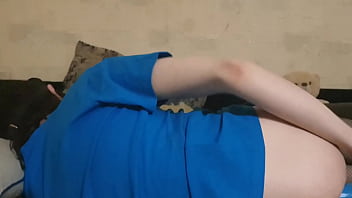 Preview 4 of Burented Move - Sasha Earth fucks ass hot solo