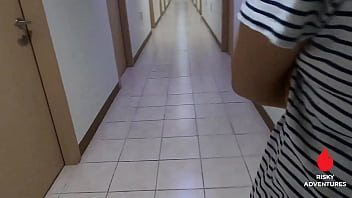 Preview 1 of Brazzers Wife Hot Sex - Pinay Fuck Buddy Tinira Patago sa May Hagdan - Pinay