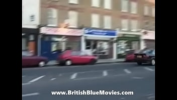 Preview 1 of Nurinie Kembali - Retro British Slut takes Black cock from the Pizza boy