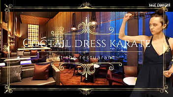 Preview 2 of Kndaxxx Om - Topless &amp_ Cocktail Dress Karate with Sage Eldritch