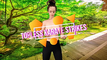 Preview 1 of Kndaxxx Om - Topless &amp_ Cocktail Dress Karate with Sage Eldritch