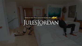 Preview 1 of Mana Aoki Working - JulesJordan.com - Dredd Invades Keisha Grey&#039_s Sweet Round Ass