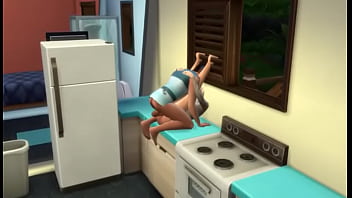 Preview 3 of Varot Bangla - Sims 4 in the kitchen (Promo)