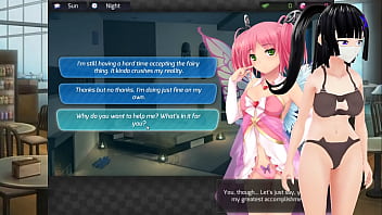 Preview 1 of Family Chilx Xxx - [Vtuber] Miyu plays Huniepop [pt1]