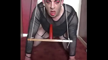 Preview 4 of Brother With Big Cock - crossdresser rides his cock part 1