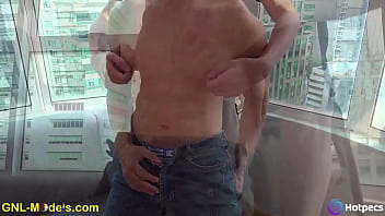 Preview 3 of Wife Want Orgy - He&#039_s topless and calls his friend to worship him! That&#039_s hot Nipple Play!