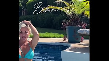 Preview 4 of Hot Step Mombrazzers - Pool life - #202