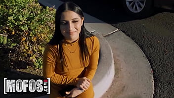 Preview 1 of Aunty Force In Hotel - Kaitlyn Katsaros Needs A Ride And Scott Nails Is Willing To Give Her As Long As She Sucks His Dick First - MOFOS
